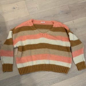 Tularosa color block sweater